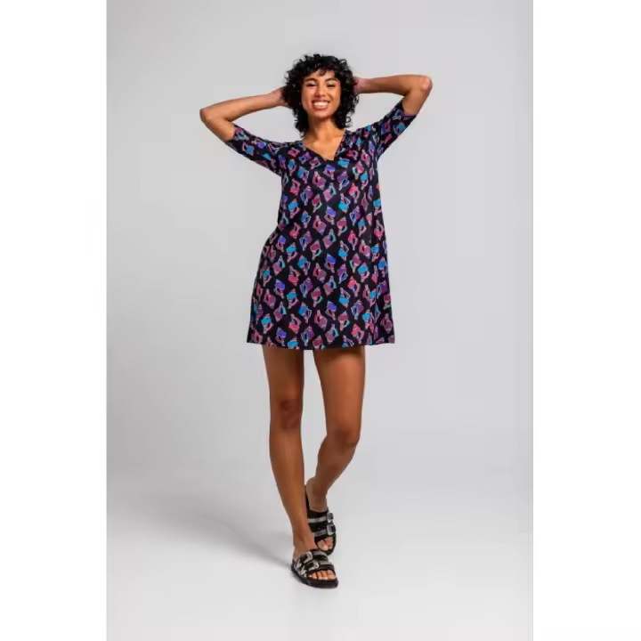 Vestido corte A - Son de mar Lolina Talla S - 1