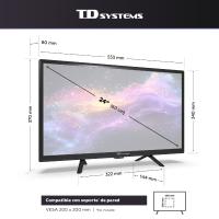 Smart TV 24 pulgadas HD Hey Google Official Assistant con control por voz. Televisor Android 11 - TD Systems PRIME24C19GLE - details 7