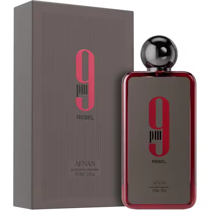 Afnan 9 pm Rebel Eau De Parfum 100 ml- Perfume árabe original Unisex - 1