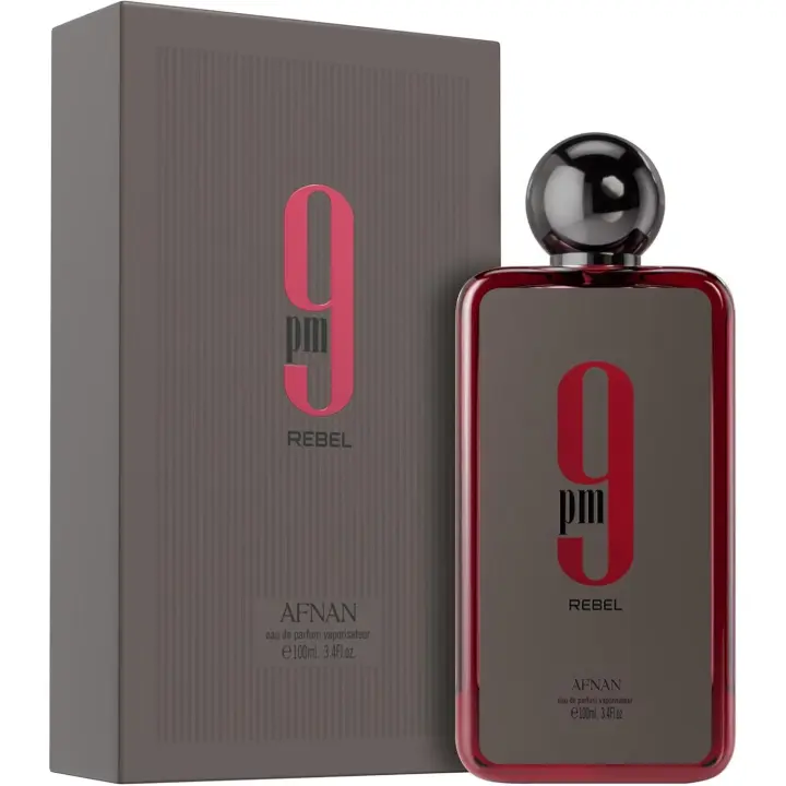 Afnan 9 pm Rebel Eau De Parfum 100 ml- Perfume árabe original Unisex - 1