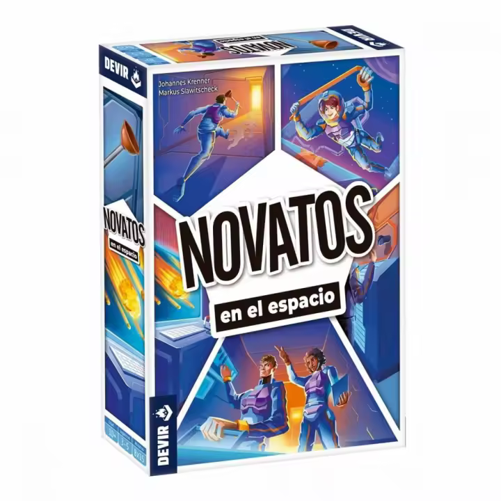 Devir - Novatos En El Espacio, Juego de Mesa Para 3-5 Jugadores y a Partir de 10 años - 1