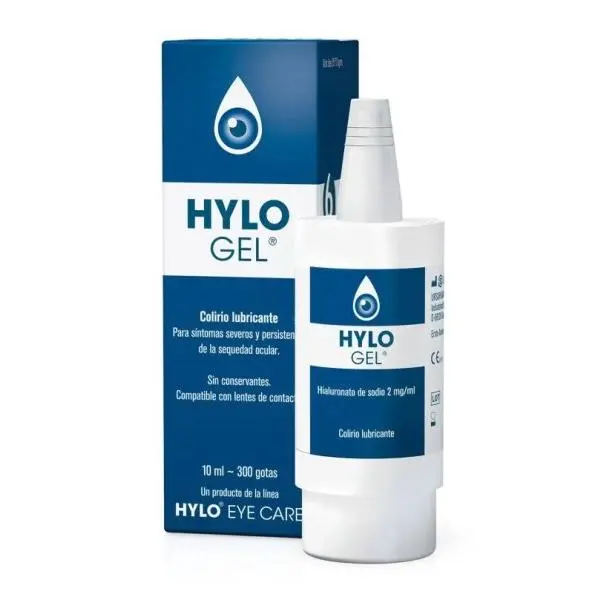 Brill Pharma Hylo Gel Colirio Lubricante 10ML - Sin Conservantes - Hidratación Duradera - 1