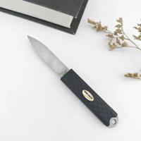 Cuchillo De Hoja Fija Multiusos 440C Con Mango De Fibra De Níquel Acero Inoxidable Para Camping Y Supervivencia EDC Táctico - details 2
