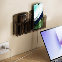 Soporte De Pared Para Control Remoto Universal Soporte De Carga Para Teléfono Y Control De Aire Acondicionado Montaje En Pared Organizador De Almacenamiento Para Artículos Domésticos - details 8
