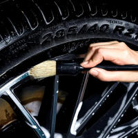 3PC Cepillo Para Limpieza De Coche Herramienta Detallada Para Tablero Espacios Entre Asientos Aire Acondicionado Bocina Limpieza Interior - details 0