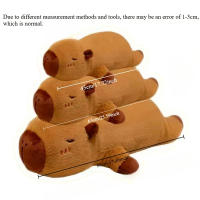 Muñeco De Peluche Kawaii Capybara Suave Almohada Sofá Para Descanso Y Sueño Juguete De Animal De Peluche Para Escuela Y Navidad - details 2