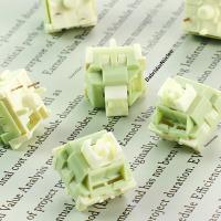 Teclado Mecánico Lubed Silent Lemon V3 Switches Lineal Tactile 5Pin Para DIY Hot Swap Axis Paragraph Accesorios De Teclado - details 7