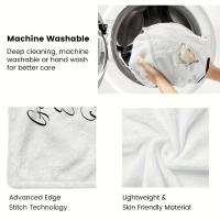 Manta De Elefante Salvaje Para Amantes De Los Animales Suave De Plush Para Sofá Cama Viaje Regalo Para Amigo Manta De Picnic Rectangular Antipelusa Portátil Estilo Moderno - details 3