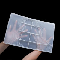 Molde De Silicona Para Tazas Rectangular Estilo Oceánico Terrazas Herramientas De Decoración Del Hogar Para Artesanías De Resina Epoxy UV - details 4