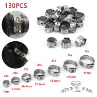 130pcs Aros De Torsión De Acero Inoxidable 304 Para Tubos De 5.8-21mm Sin Etapa Herramienta De Metal Para Sellado Y Artesanía - details 0