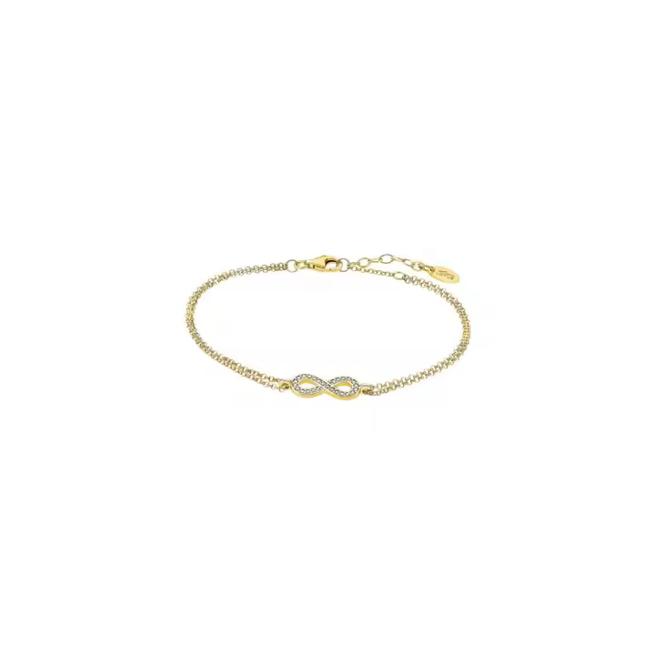 Pulsera Mujer Doble, Infinito Dorada LP1859-2/3 - 1