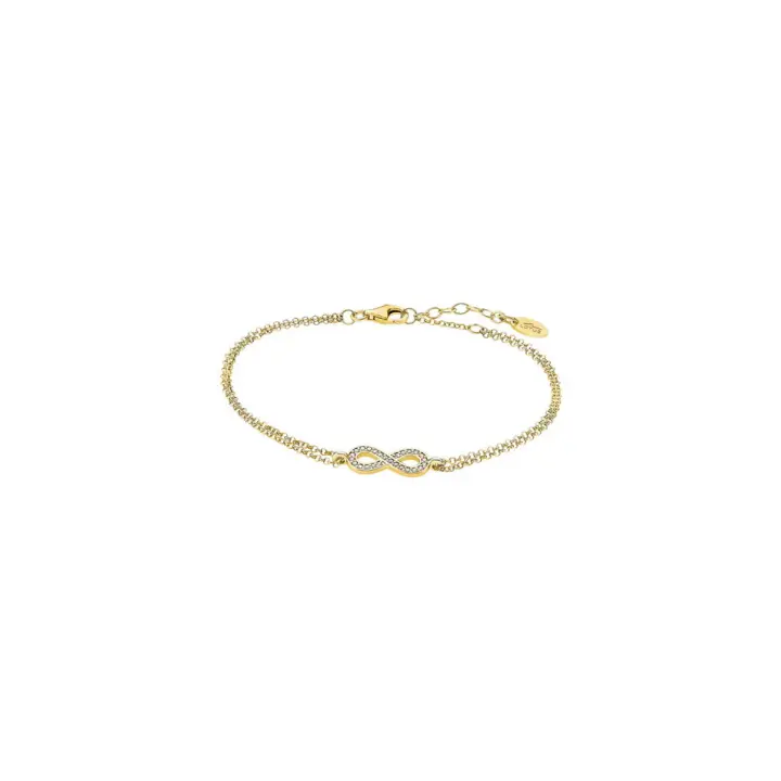 Pulsera Mujer Doble, Infinito Dorada LP1859-2/3 - 1