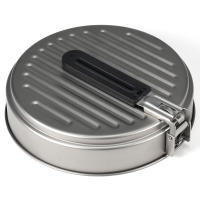 Lixada Sartén De Titanio 1100ml Ultraligera Con Mango Plegable Para Cocinar Al Aire Libre Camping Senderismo Montañismo - details 9