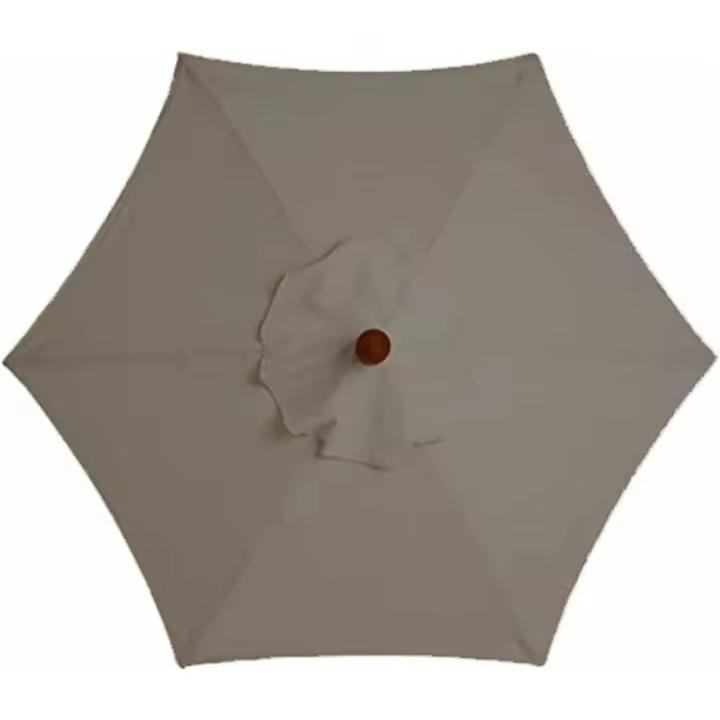Funda de Repuesto para Sombrilla - 6 Ballenas - 3 M - Impermeable - Anti-Ultravioleta - Tela de Repuesto (3M / 9.8Ft, Caqui) - 1