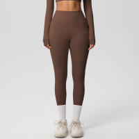 Mallas de beltada Alta para Mujer, pantalones de Yoga, Mallas con bolsillos, Push Up, ropa Deportiva para correr, pantalones de Color sólido - details 1