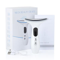 Dispositivo De Belleza Para El Cuello Y La Cara Con Masaje De Compresión Caliente Y Levantamiento Rejuvenecimiento De La Piel Recargable Por USB - details 9