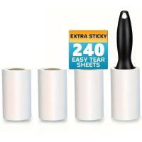 Rodillo De Pegatinas Para Pelo De Mascotas Super Adhesivo Pack De 60 Rollos De Papel Para Limpiador De Pelo De Gatos Y Removal Brush De Ropa - details 1