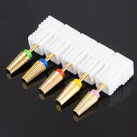 Broca De Uñas De Carburo De Titanio 5 En 1 Accesorios Para Máquina De Manicura Y Eléctrica Broca De Uñas Para Tratamiento De Uñas - details 2
