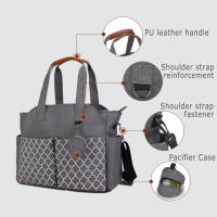 Bolsa de pañales para bebé, hospital para mujeres embarazadas, bolsa para enfermera recién nacida, bolsa impermeable adecuada para madres y bebés para viajar - details 19