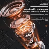 Auriculares De Conducción Ósea K69 Bluetooth HiFi Deportivos Con Micrófono Impermeables Y Cable De Colgante Para Oídos - details 5