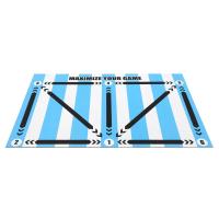 Alfombra De Entrenamiento De Fútbol Gruesa 60x90cm Duradera Antideslizante Plegable Para Niños Y Adultos Para Interior Y Exterior - details 27