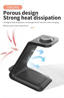 VIKEFON Estación De Carga Inalámbrica Rápida 30W Con Soporte Para iPhone 16-12 Samsung S20 S21 Apple Watch 8/7 Y Galaxy 6/5 - details 5