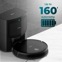 Conga 2499 Ultra Home Titanium Robot aspirador con base de autovaciado. Cuenta con tecnología giroscópica, limpieza ordenada de la totalidad de la superficie recorrida. Friega, aspira y barre a la vez. Potencia de succión de 2100 Pa. APP. - details 1