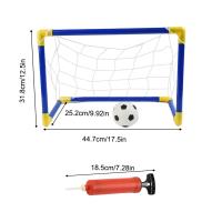 Juego De Puertas De Fútbol Inflables Para Interior Y Exterior Juguete Deportivo Para Niños Set De Paredes De Plástico Para Juegos De Equipo - details 6