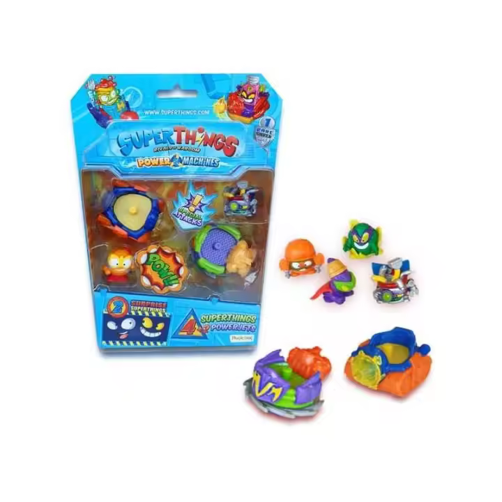 BLISTER 2 POWERJETS + 4 SUPERTHINGS - Figuras de Acción Militar - Combate Épico - 1