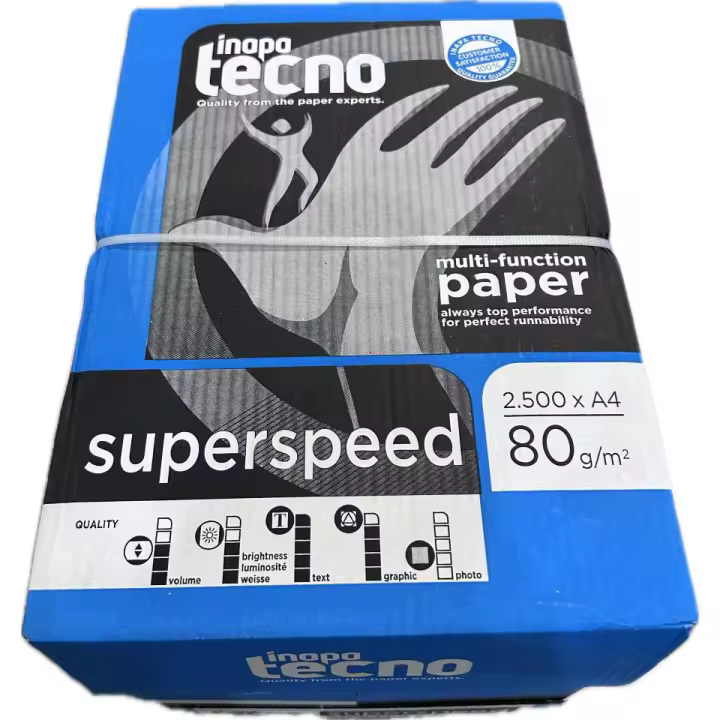 YUMO HOUSE - Papel 80 gr. Multiusos, Din-A4, Hojas de tamaño folio A4, Blanco, Paquete x500 Hojas, paquete x100 Hojas - 1