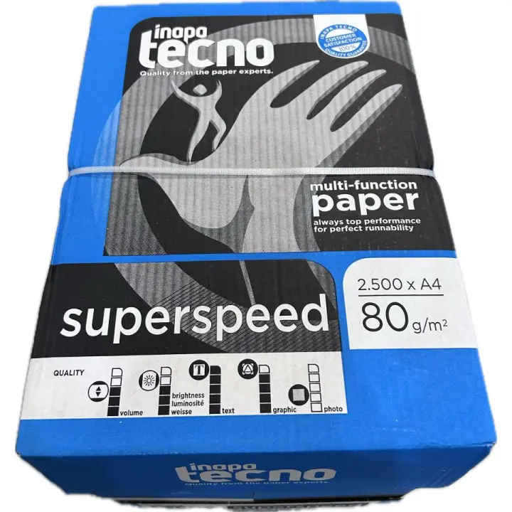YUMO HOUSE - Papel 80 gr. Multiusos, Din-A4, Hojas de tamaño folio A4, Blanco, Paquete x500 Hojas, paquete x100 Hojas - 1