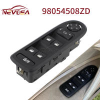 Interruptor De Control De Ventanas Automáticas Para Peugeot 308 508 Citroen C5 2007-2013 Botón De Espejo Exterior Material ABS Plástico OEM NO. 98054508ZD - details 2