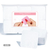 300/600pcs Algodón Eliminador De Esmalte De Uñas Desposables Pads De Limpieza Para Belleza Salón De Uñas Herramientas De Arte De Uñas - details 0