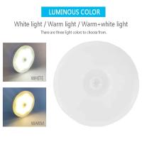 Lámpara Nocturna LED Con Sensor De Movimiento Recargable Y Magnética Portátil Para Dormitorio Cocina Armario Luz Sin Cable Dimmable - details 4