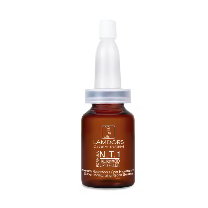 N.T.1 HIALURON MICRO LIPID FILLER 12 ml Sérum Reparador Súper Hidratante LAMDORS - 1