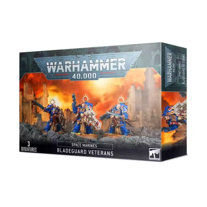 Games Workshop Warhammer 40.000 - Space Marines: Veteranos Guardahoja 48-44 Kit Plástico - 1