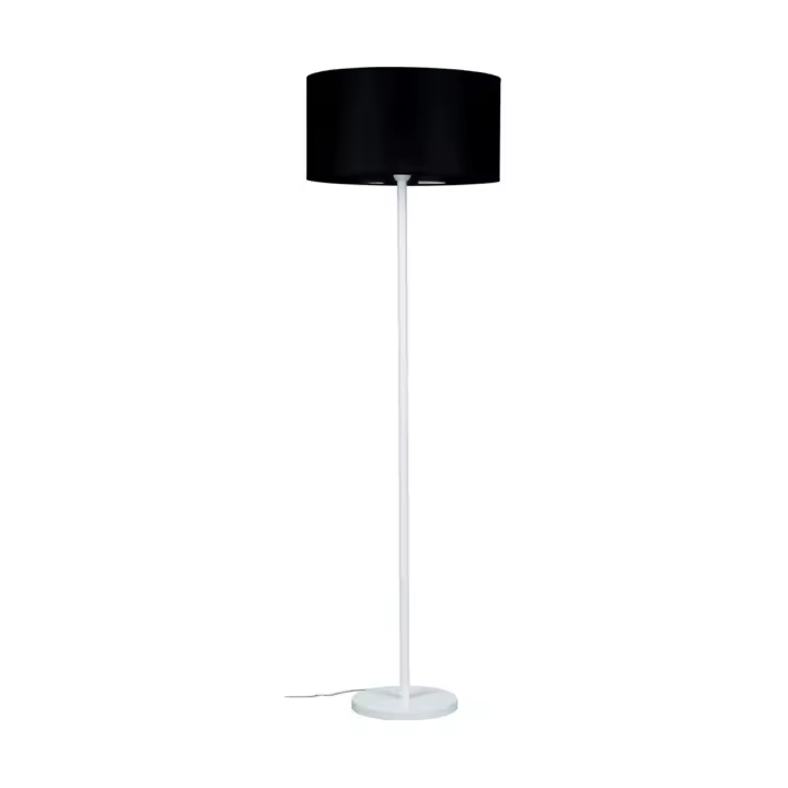 Lámpara de Pie Delfo, Metal, Negro, 50x50x160 cm - 1
