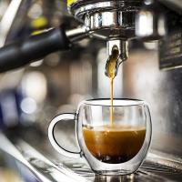 Paquete de 2 tazas de espresso de 2,5 oz con Asas, Vaso de chupito Expreso, tazas de café expresadas Claras, Doble comparación separada - details 1