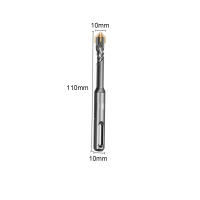 Broca De Martillo Eléctrico Cruzada 110mm Con Cuatro Borde De Aluminio Para Perforación En Hormigón Paredes Y Granito Marfil SDS plus - details 4