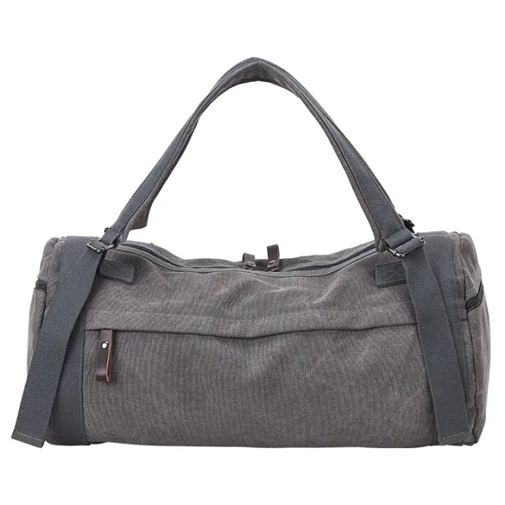 Mochila Grande Para Hombre De Algodón Impermeable Con Gran Capacidad De Viaje Mochila De Escalada Montañera Con Manijas Suaves Y Múltiples Bolsillos - 1