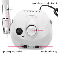 LULAA Máquina De Uñas Eléctrica Para Manicura Conjunto De Taladro Y Cortadores Para Uñas De Acrylico Herramientas De Pedicura Eléctrica - details 8