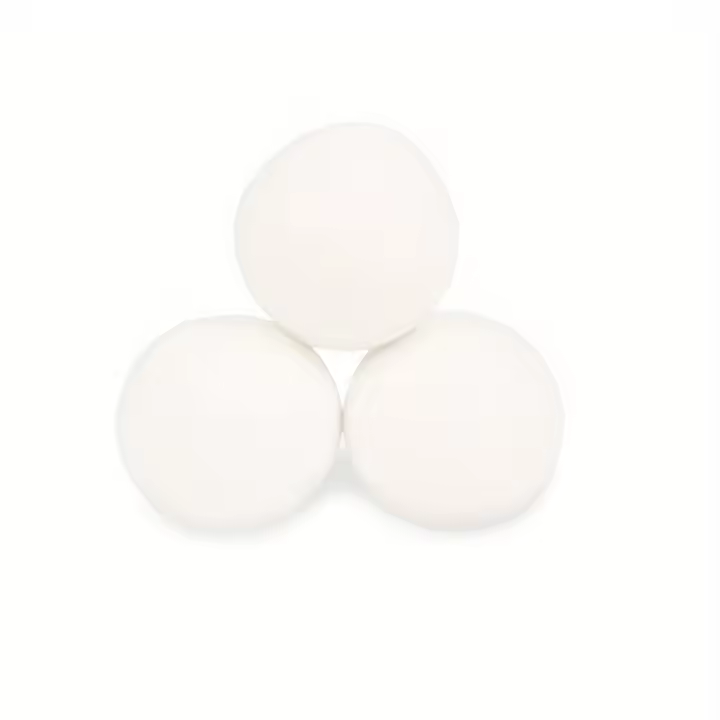 3pcs Pelotas De Secado Reutilizables De Lana Premium Para Ropa Suave Accesorios De Lavadora Antiestático Para Consolas De Lavado - 1