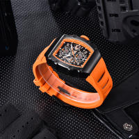 Reloj De Cuarzo Para Hombre PAGANI DESIGN 2023 Forma De Cuenco 40MM Vidrio De Zafiro Resistente Al Agua Y Luminoso Pulsera De Silicona Estilo Casual - details 23