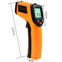 Medidor De Temperatura Infrarrojo Digital No Contacto Manómetro Láser Tester Para Industria Pantalla Digital Portátil - details 1