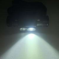 Linterna Frontal LED Mini De Alta Potencia Recargable USB Tipo-C Luz Blanca Roja Para Camping Cazalampara Impermeable - details 5