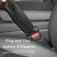 2 PCS Clip Extensor De Cinturón De Seguridad Para Coche Bloqueo De Cinturón De Seguridad Punzón Grueso Accesorios De Asiento - details 2
