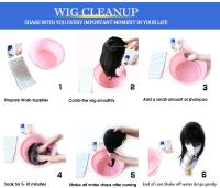 Extensiones De Cabello Sintético De 22 Pulgadas Unicas Con 5 Clips Textura Larga Y Recta Fibra De Alta Temperatura Color Negro Blanco Rojo - details 13
