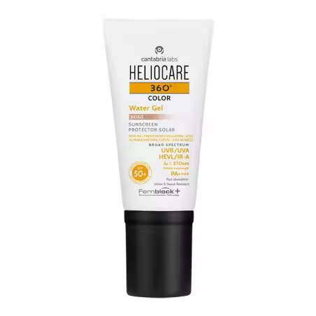 Heliocare 360º Color Beige Water Gel Protector Solar Spf 50+ 1 Envase 50 Ml - 1