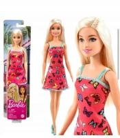 Barbie Fashionista Muñeca rubia con vestido rojo de mariposa regalo para nina,cumpleano,-mattel - details 0