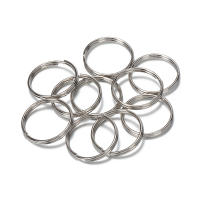 50pcs Conector De Llavero Para Fabricación De Llaveros DIY Hallazgos Metálicos De Plata De Titanio Para Toda La Vida - details 6